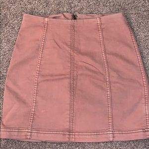 Free People Pink skirt